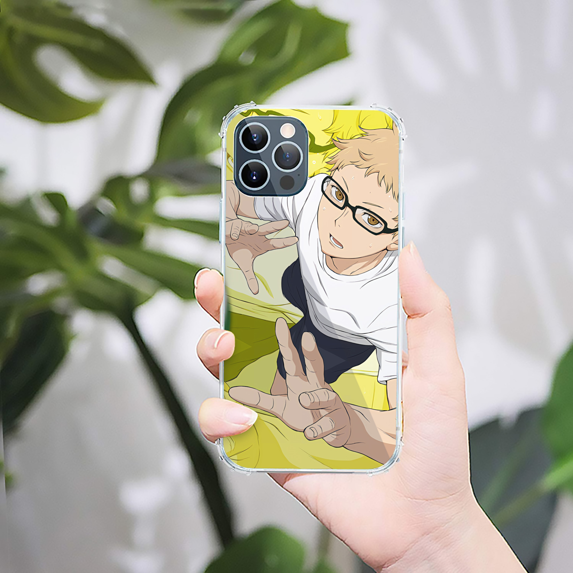 （画像用） ハイキュー!! Haikyu!! 【iPhone 12シリーズ対応】透明スマホケース（クリアソフトケース）